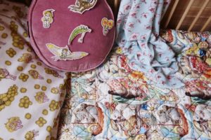 May Gibbs x Kip & Co limited edition collection - Bush Friends Cot quilt