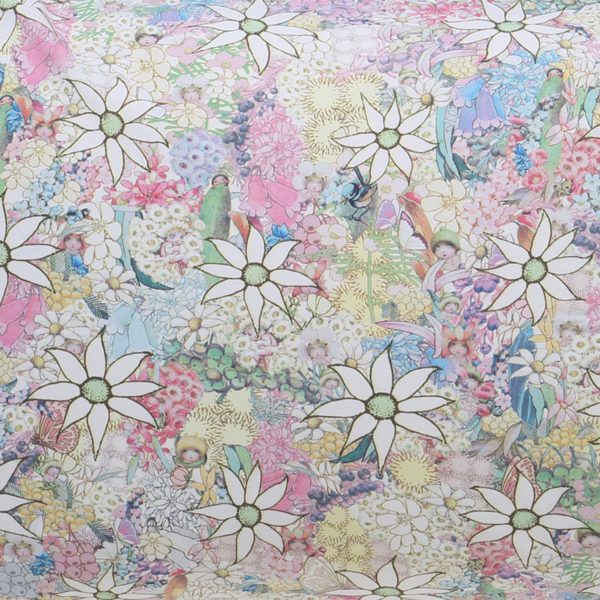 MAY GIBBS X KIP&CO FLORA AND FAUNA FITTED SHEET