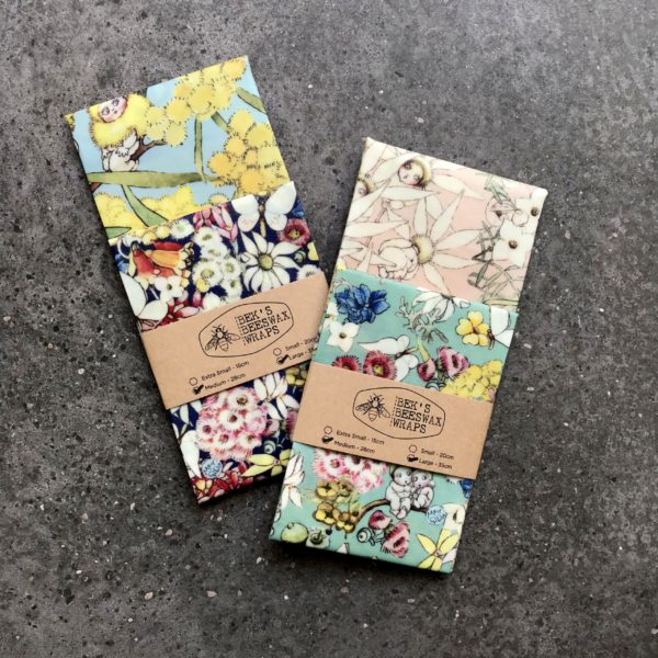 May Gibbs Beeswax Wraps 2 pack
